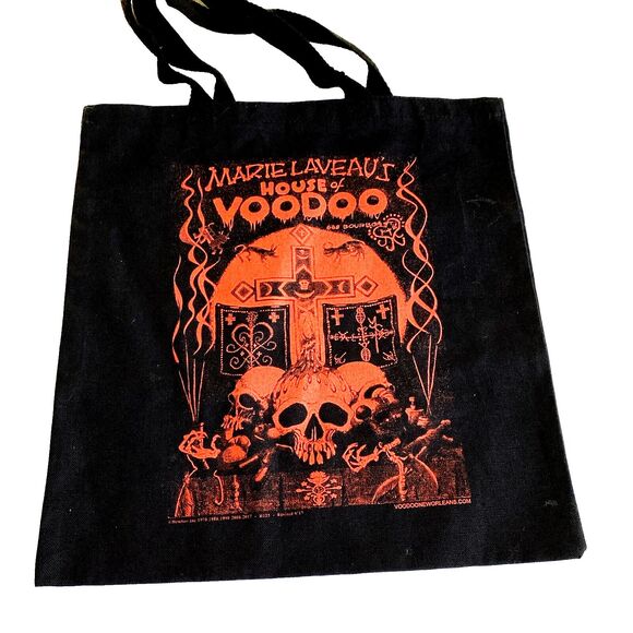 NWOT Marie Laveau’s House of Voodoo and Reverend Zombie’s Voodoo Shop Tote - Picture 1 of 7